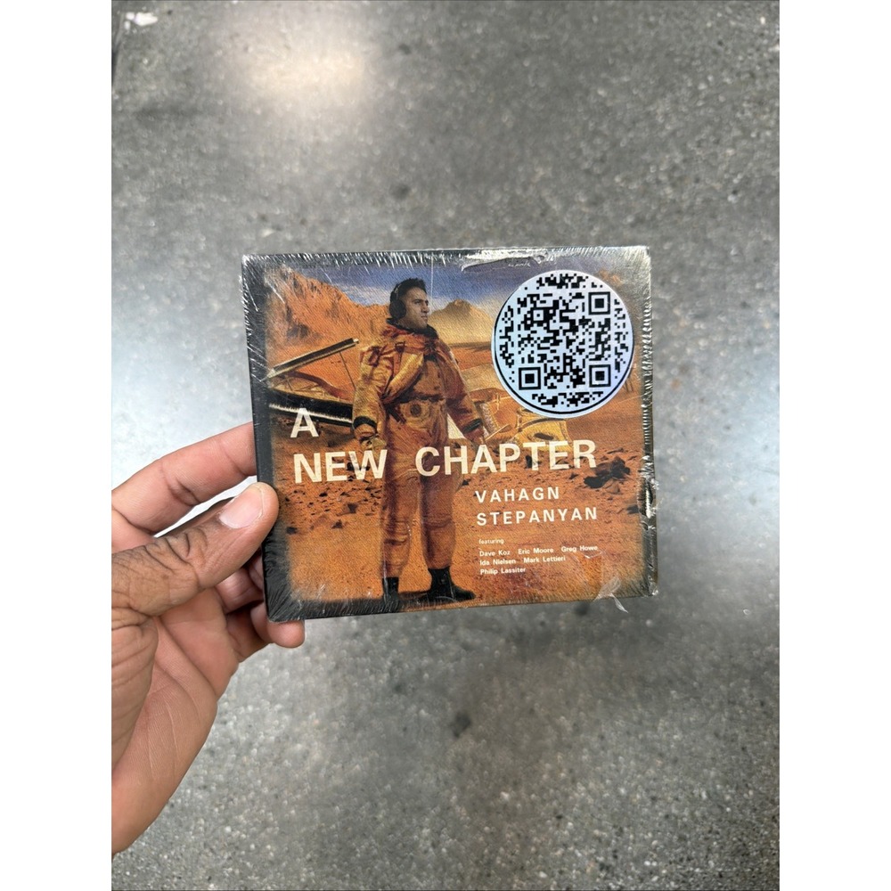 Vahagn Stepanyan - 'A New Chapter' (2023, CD) Brand New Sealed, Damaged Case